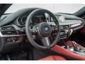 Coral Red/Black 2018 BMW X6 xDrive50i Dashboard