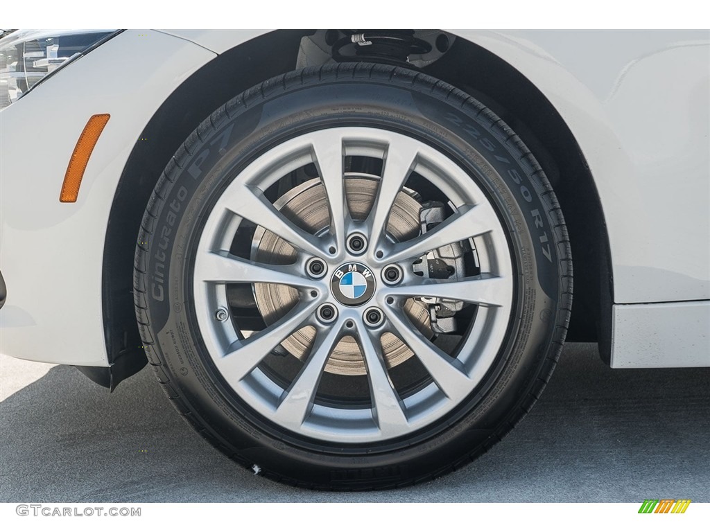 2018 3 Series 320i Sedan - Alpine White / Black photo #9