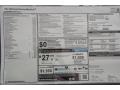 2018 BMW 5 Series 530i Sedan Window Sticker