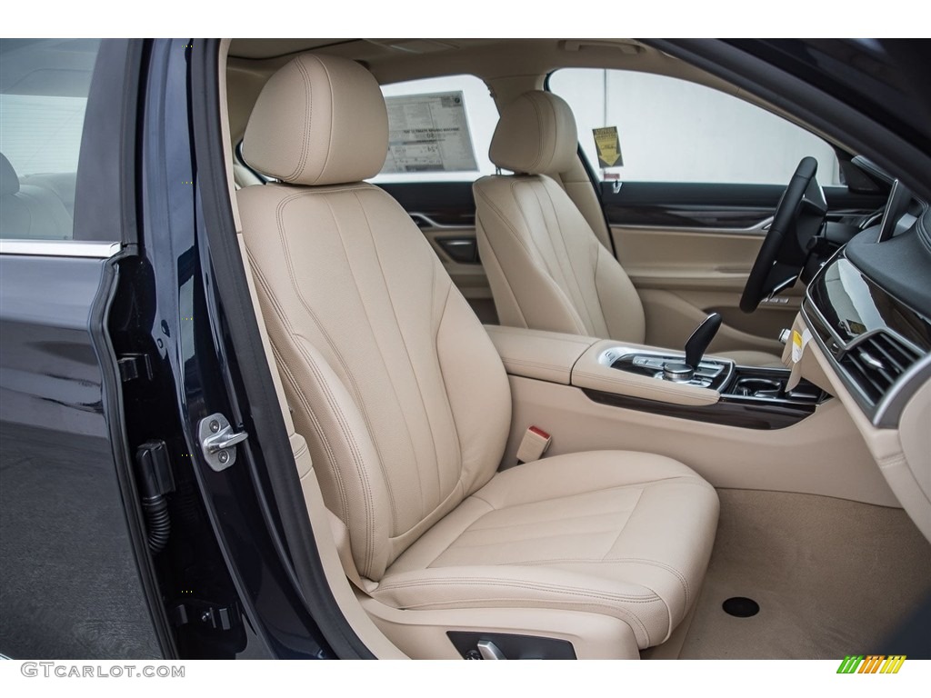 2018 7 Series 740i Sedan - Imperial Blue Metallic / Canberra Beige photo #2