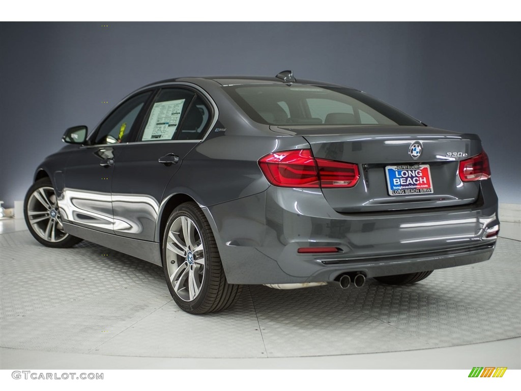 2018 3 Series 330e iPerformance Sedan - Mineral Grey Metallic / Black photo #4