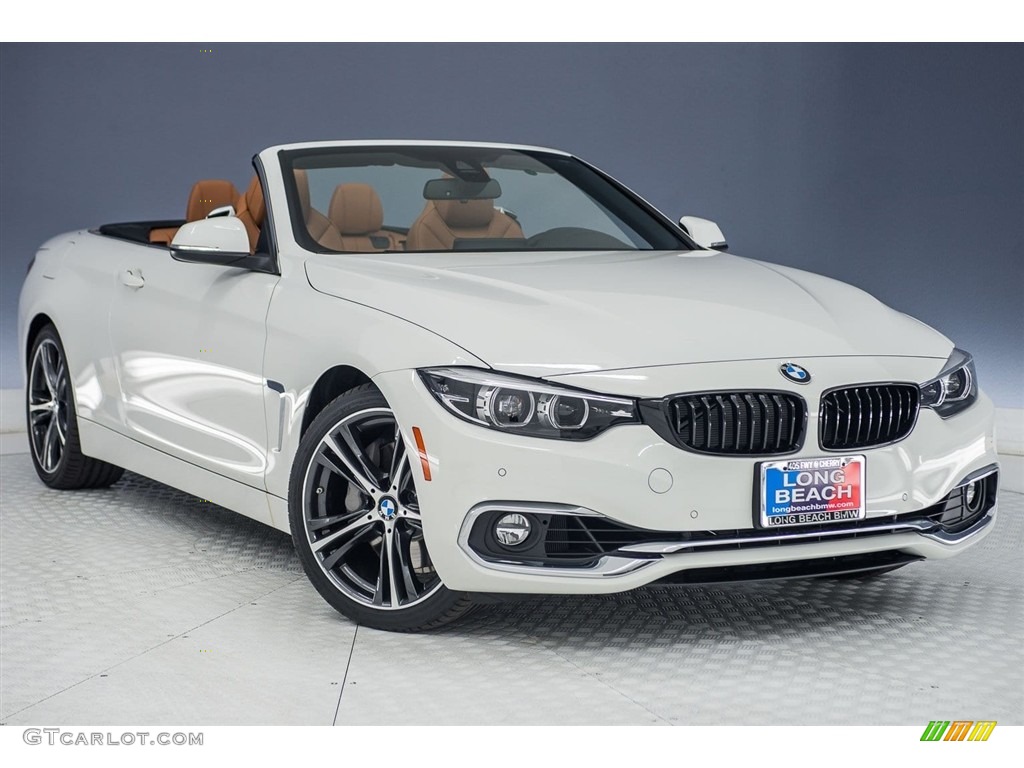Alpine White 2018 BMW 4 Series 440i Convertible Exterior Photo #123704918