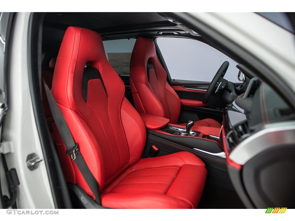 Mugello Red Interior 2017 BMW X5 M xDrive Photo #123705218