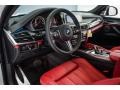 2017 BMW X5 M Mugello Red Interior Dashboard Photo