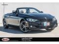 2018 Jet Black BMW 4 Series 430i Convertible  photo #1