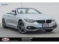 Glacier Silver Metallic 2018 BMW 4 Series 440i Convertible