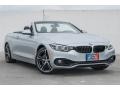 Glacier Silver Metallic 2018 BMW 4 Series 440i Convertible Exterior