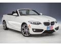 Alpine White 2018 BMW 2 Series 230i Convertible Exterior