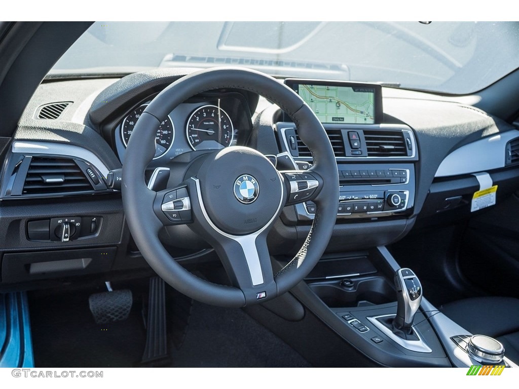 2017 2 Series M240i Convertible - Black Sapphire Metallic / Black photo #4