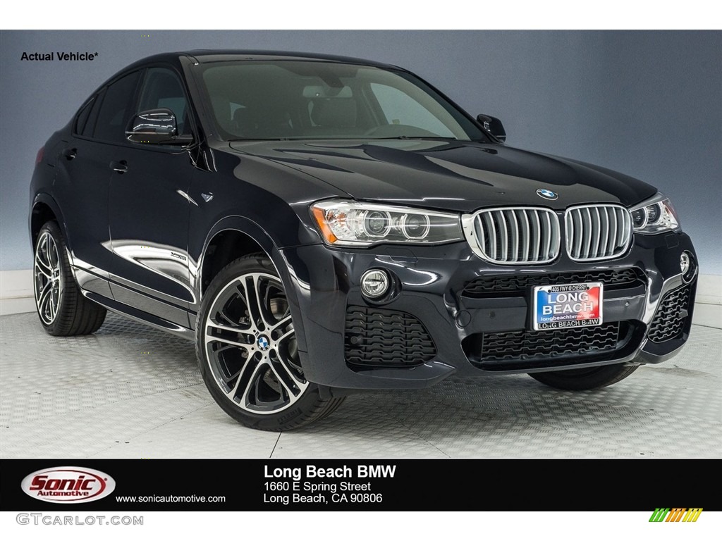 2018 X4 xDrive28i - Carbon Black Metallic / Black photo #1