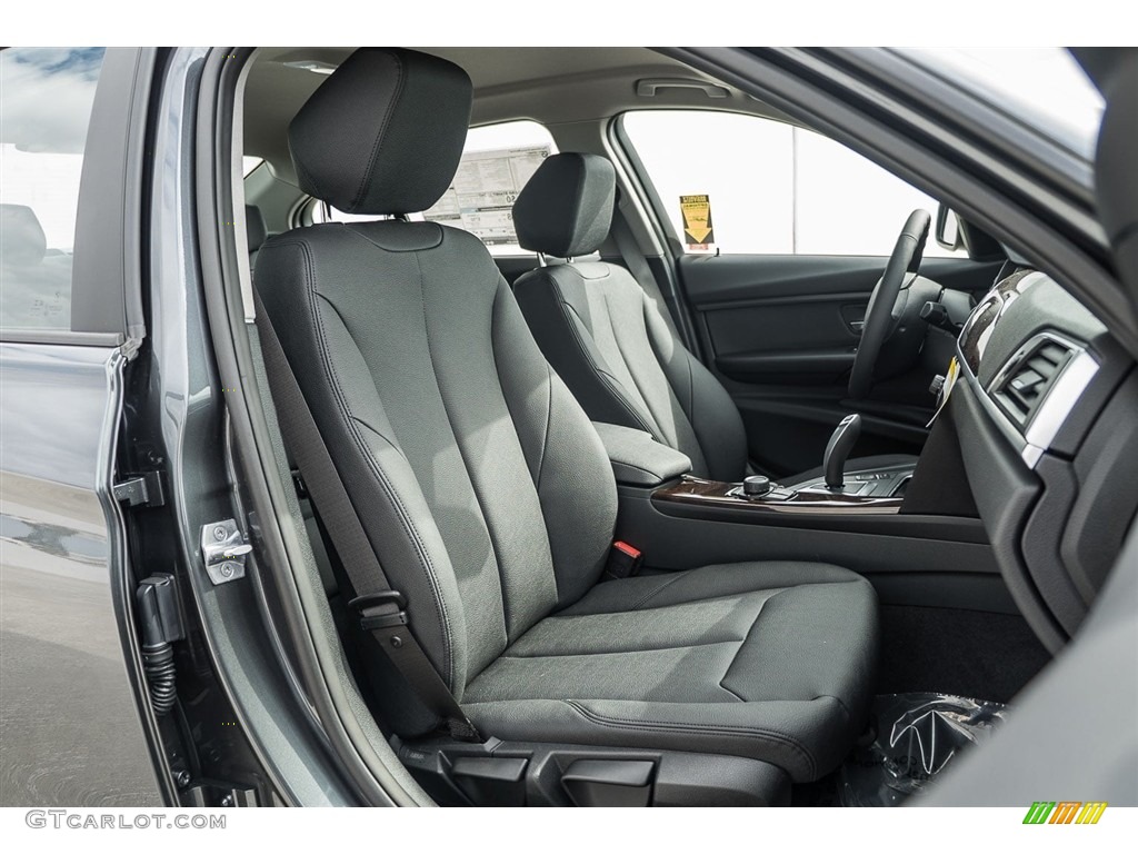 2018 3 Series 320i Sedan - Mineral Grey Metallic / Black photo #2