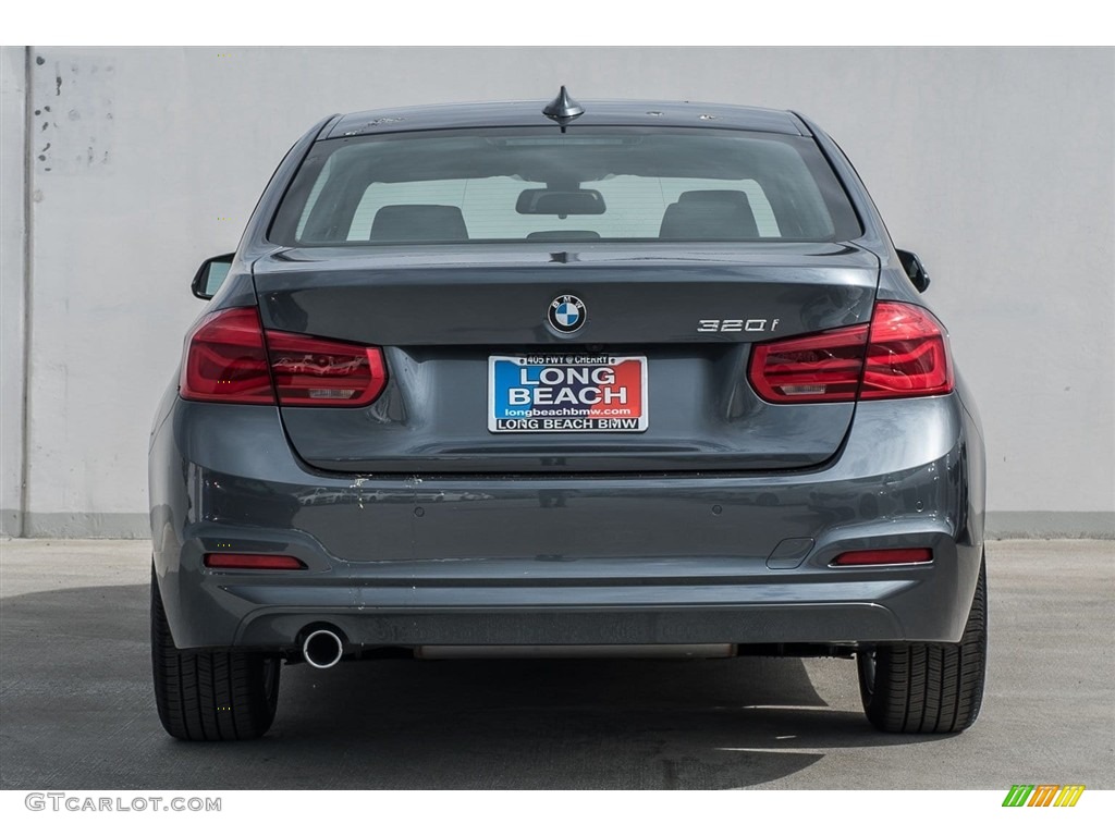 2018 3 Series 320i Sedan - Mineral Grey Metallic / Black photo #4