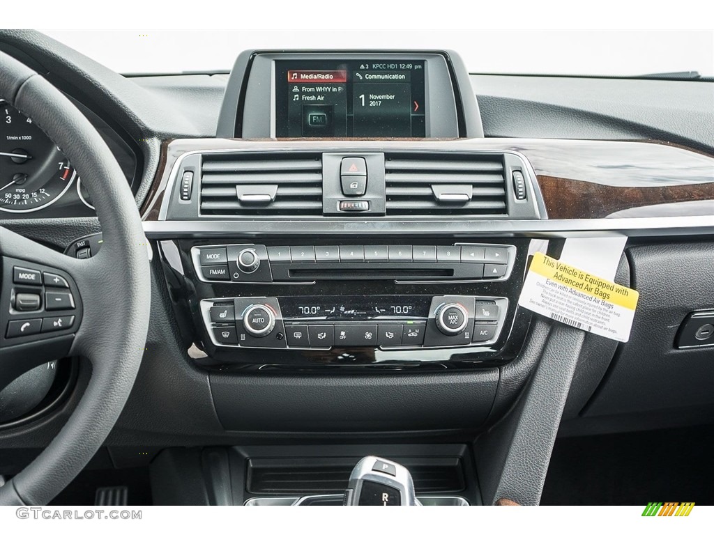 2018 3 Series 320i Sedan - Mineral Grey Metallic / Black photo #6