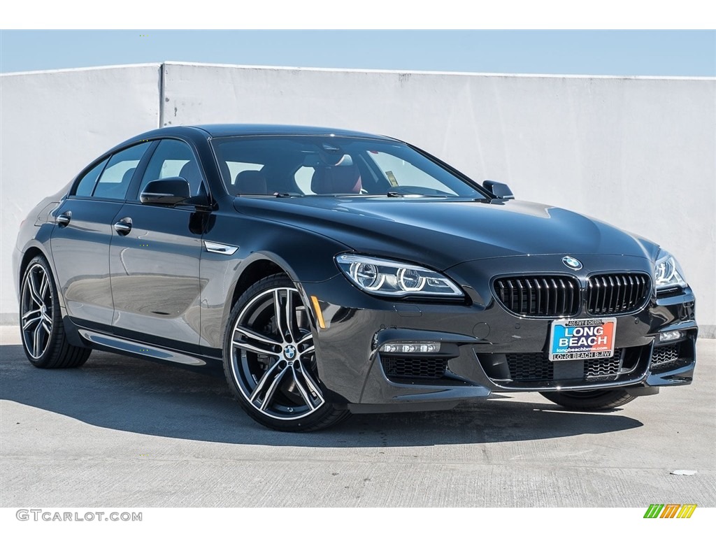 2018 6 Series 650i Gran Coupe - Black Sapphire Metallic / Vermilion Red photo #12