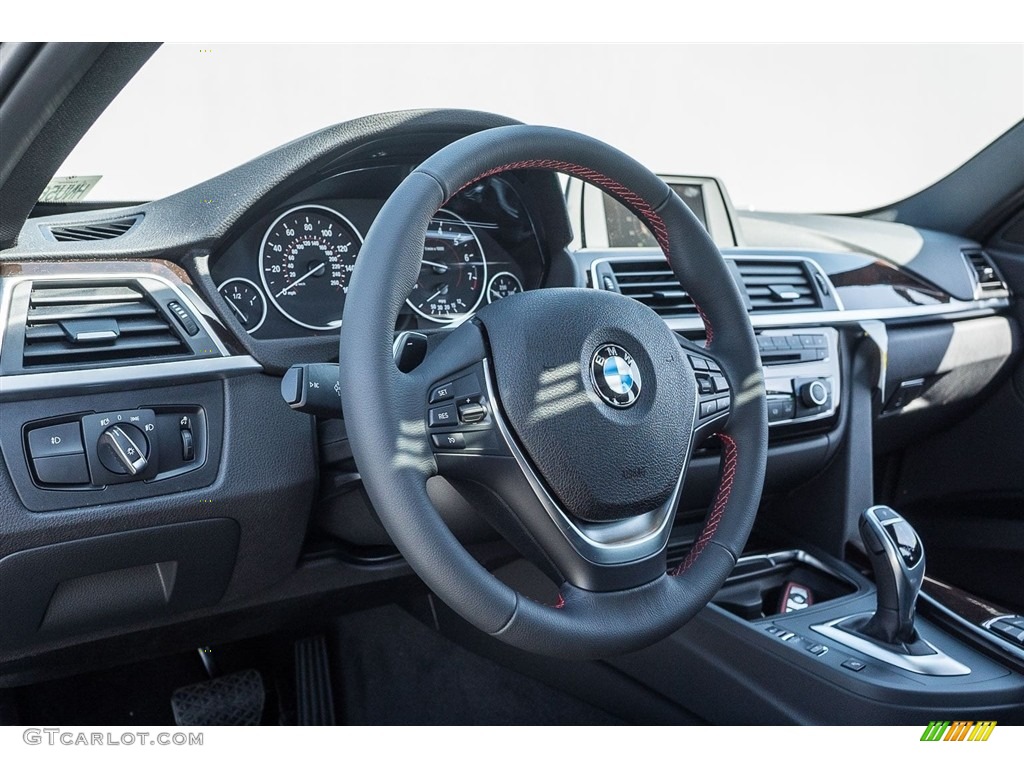 2017 3 Series 330i Sedan - Mineral Grey Metallic / Black photo #5