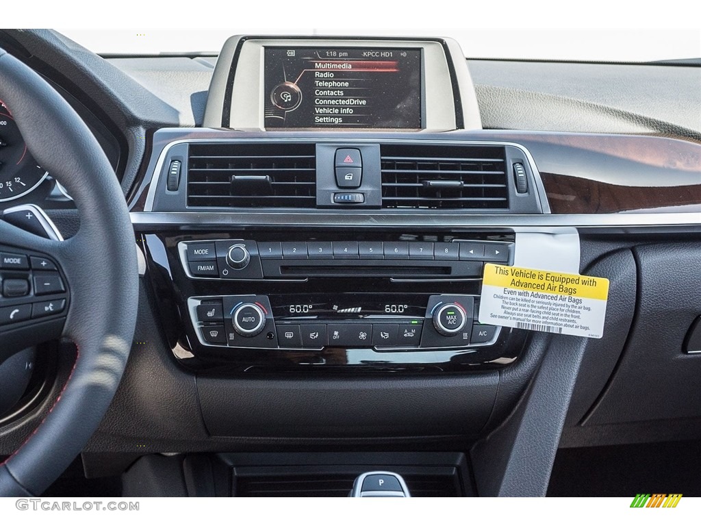 2017 3 Series 330i Sedan - Mineral Grey Metallic / Black photo #6