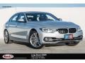 2017 Glacier Silver Metallic BMW 3 Series 330i Sedan  photo #1
