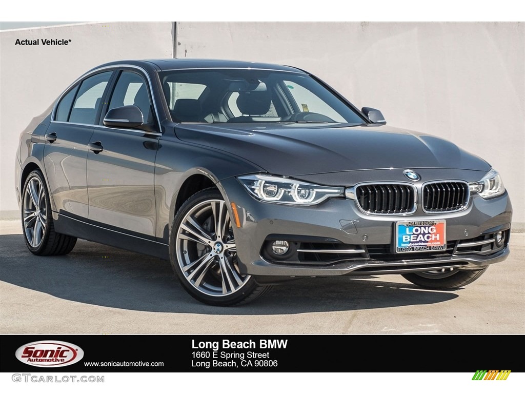 2018 3 Series 340i Sedan - Mineral Grey Metallic / Black photo #1