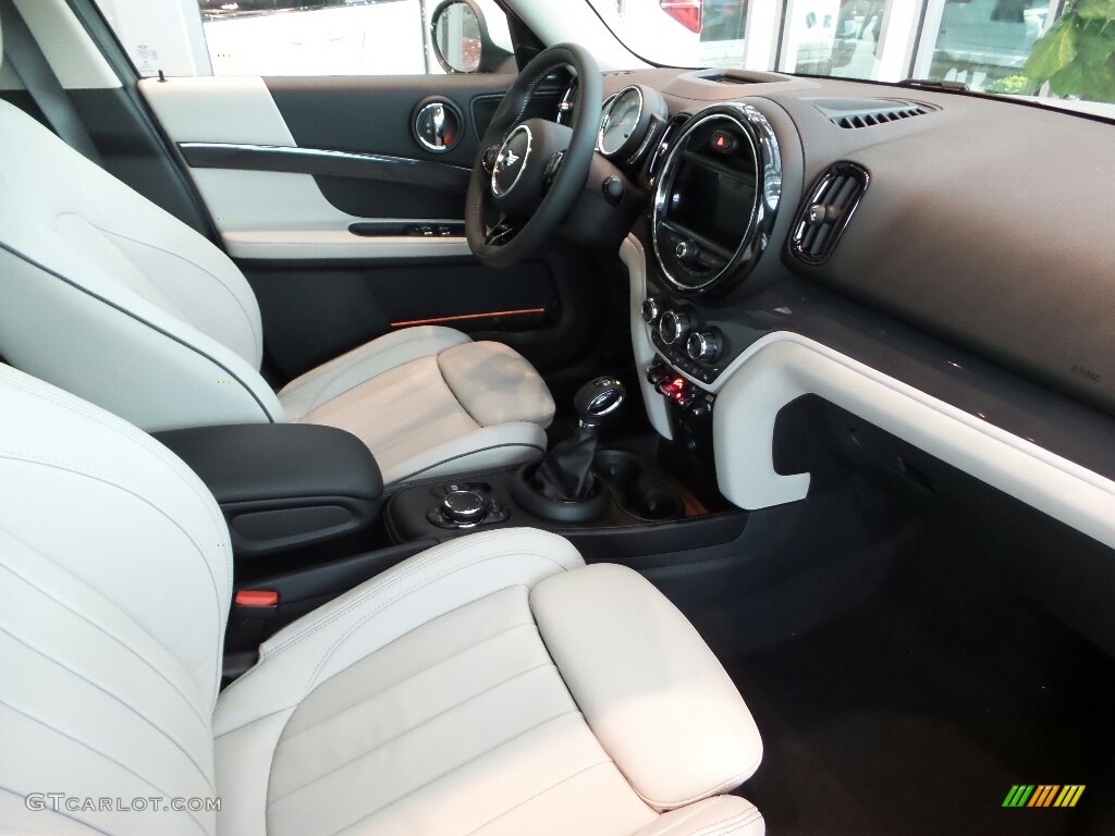 Lounge Leather/Satellite Grey Interior 2018 Mini Countryman Cooper S ALL4 Photo #123710780