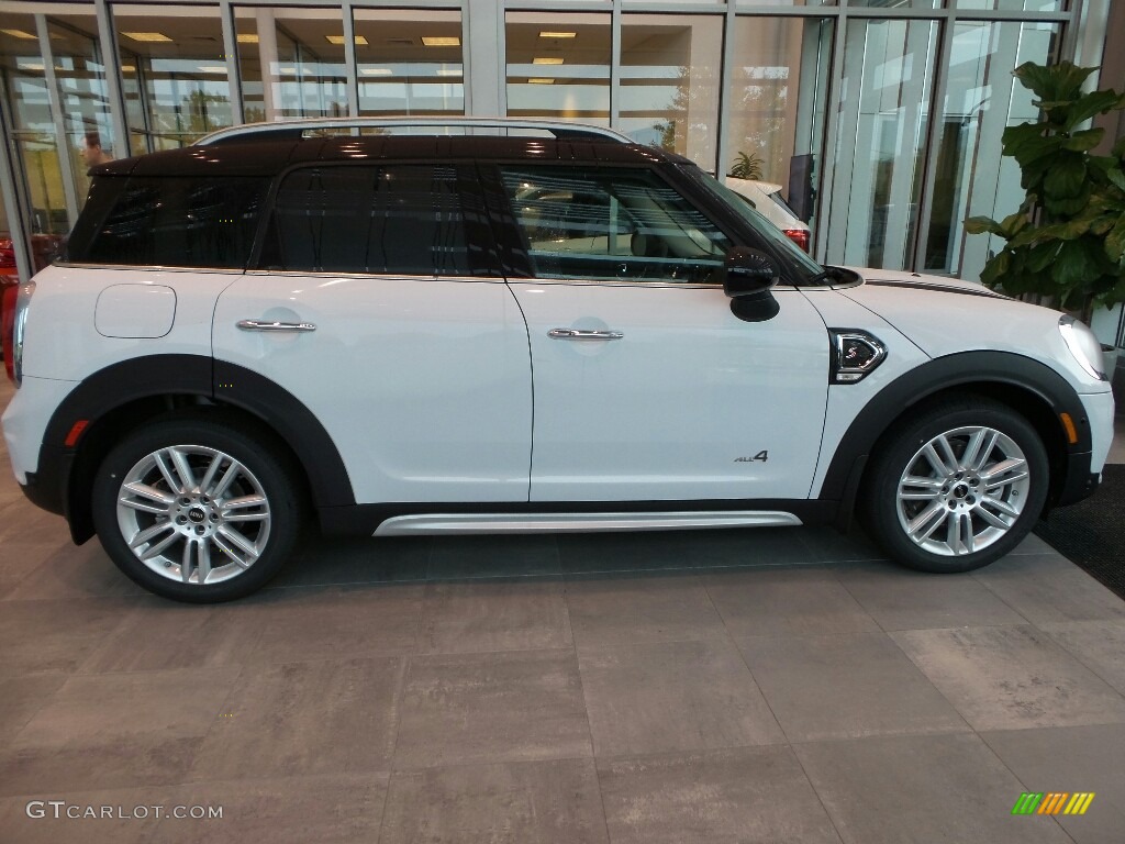 Light White 2018 Mini Countryman Cooper S ALL4 Exterior Photo #123710855