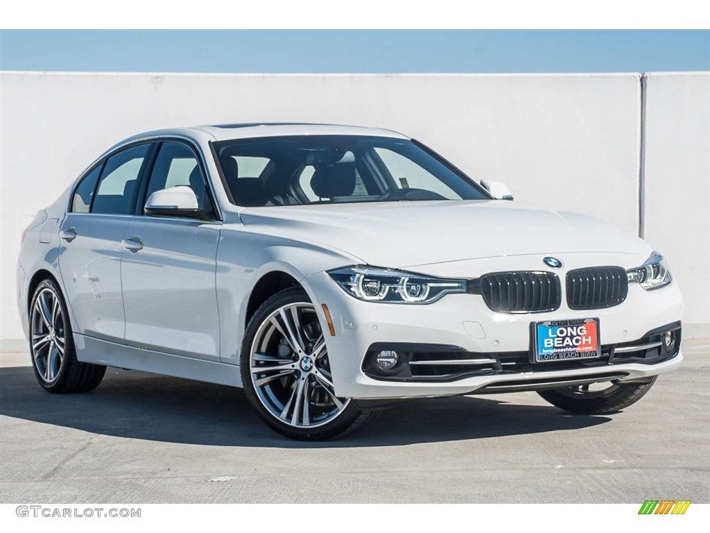 2018 3 Series 340i Sedan - Alpine White / Black photo #12