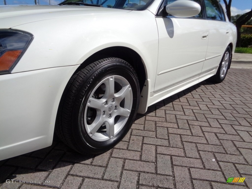 2006 Altima 3.5 SL - Satin White Pearl / Blond photo #44