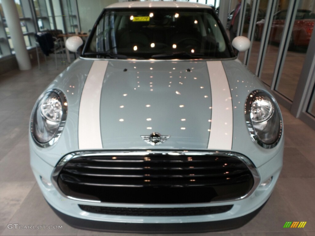 Ice Blue Edition 2018 Mini Hardtop Cooper 2 Door Exterior Photo #123711446