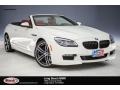 Alpine White 2018 BMW 6 Series 640i Convertible