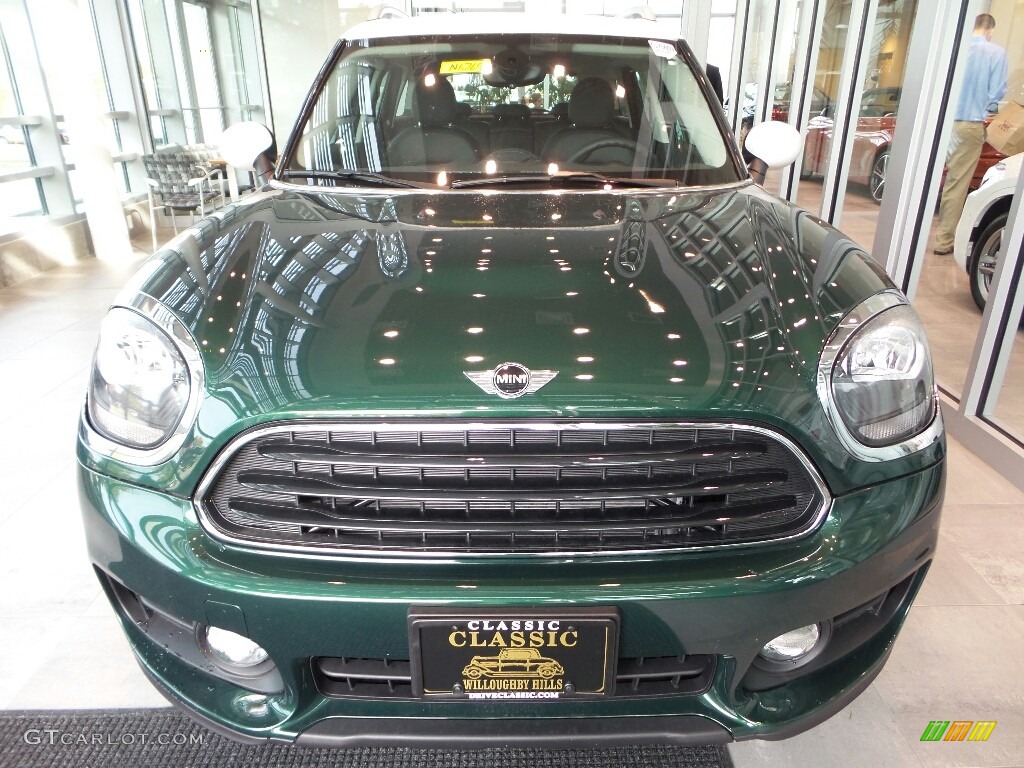 2017 Countryman Cooper ALL4 - British Racing Green II Metallic / Carbon Black photo #2