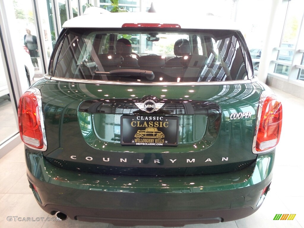 2017 Countryman Cooper ALL4 - British Racing Green II Metallic / Carbon Black photo #3