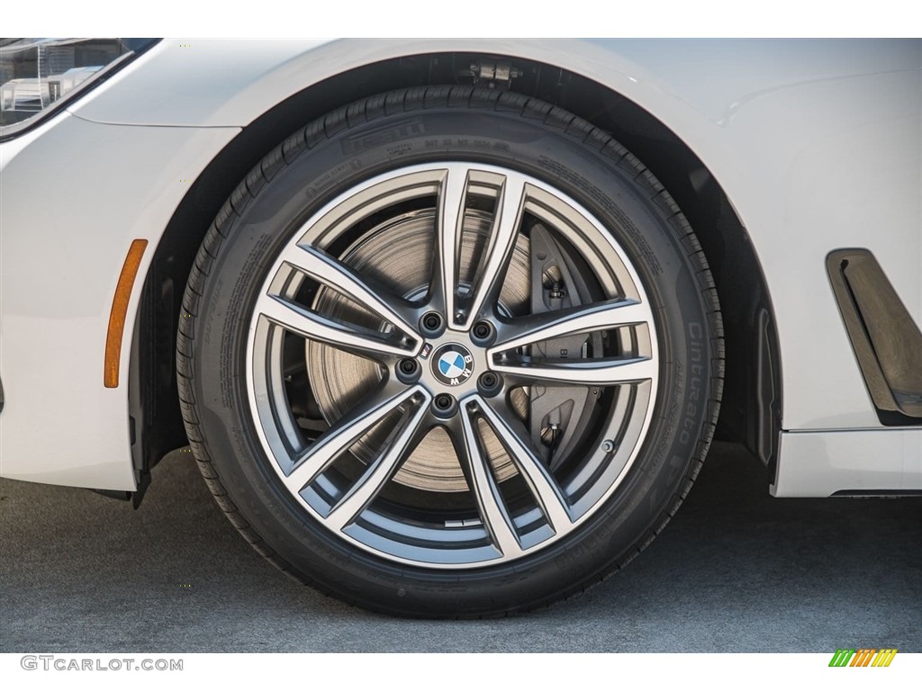 2018 7 Series 750i Sedan - Mineral White Metallic / Black photo #9