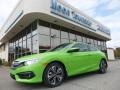 Energy Green Pearl - Civic EX-T Coupe Photo No. 1