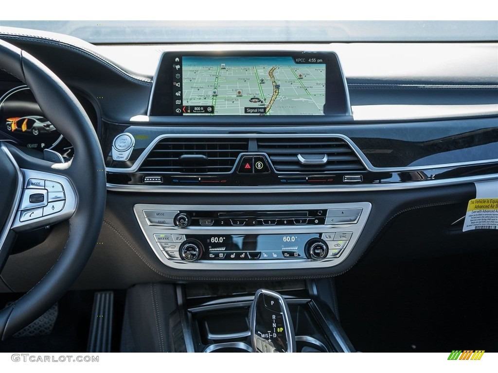 2018 7 Series 750i Sedan - Black Sapphire Metallic / Black photo #6