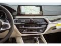 2018 BMW 5 Series Ivory White Interior Dashboard Photo