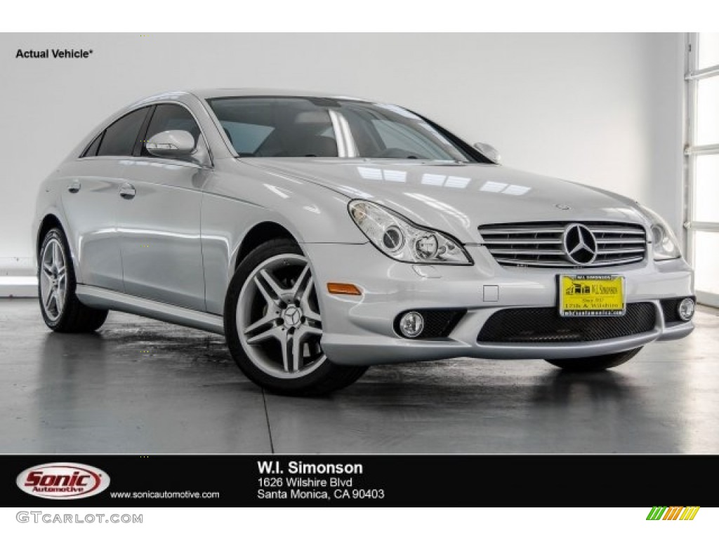 2007 CLS 550 - Iridium Silver Metallic / Black photo #1