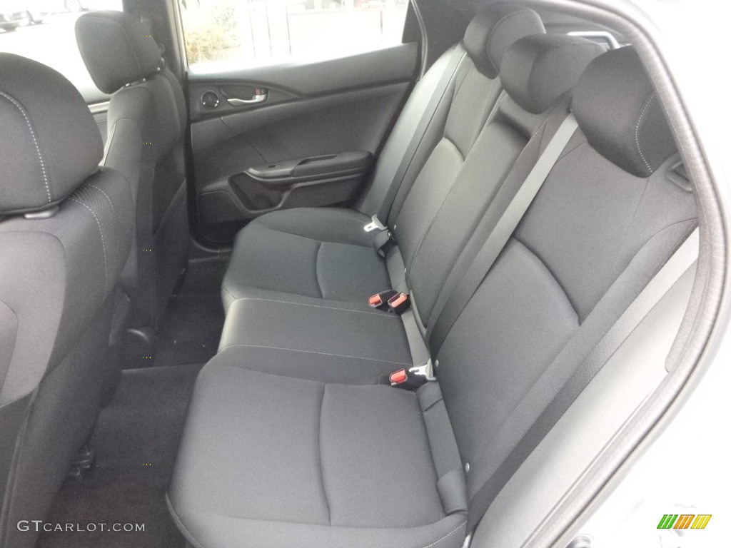 2018 Honda Civic EX Hatchback Rear Seat Photos