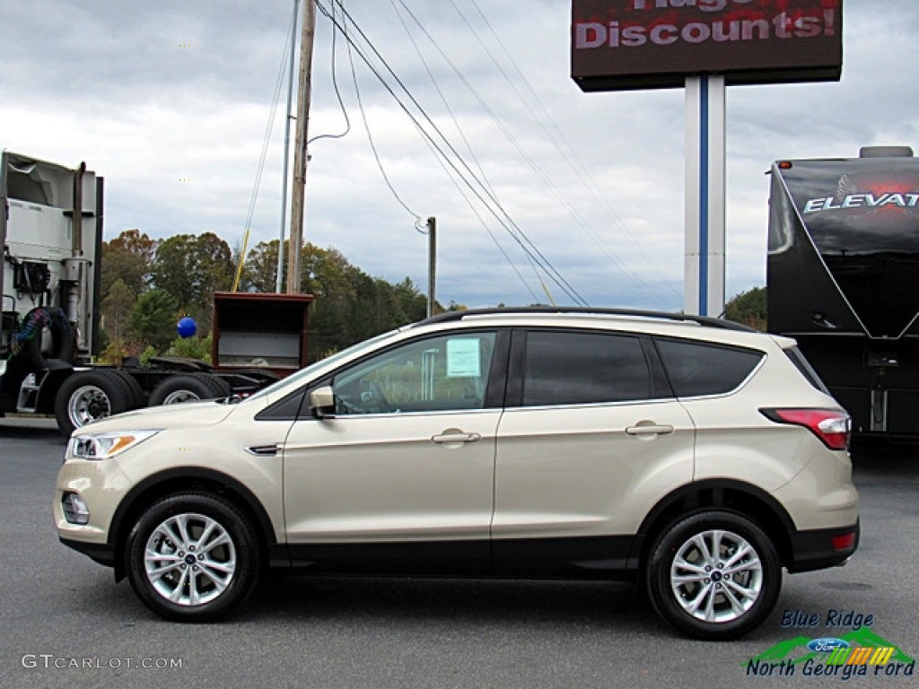 2018 Escape SE 4WD - White Gold / Medium Light Stone photo #2