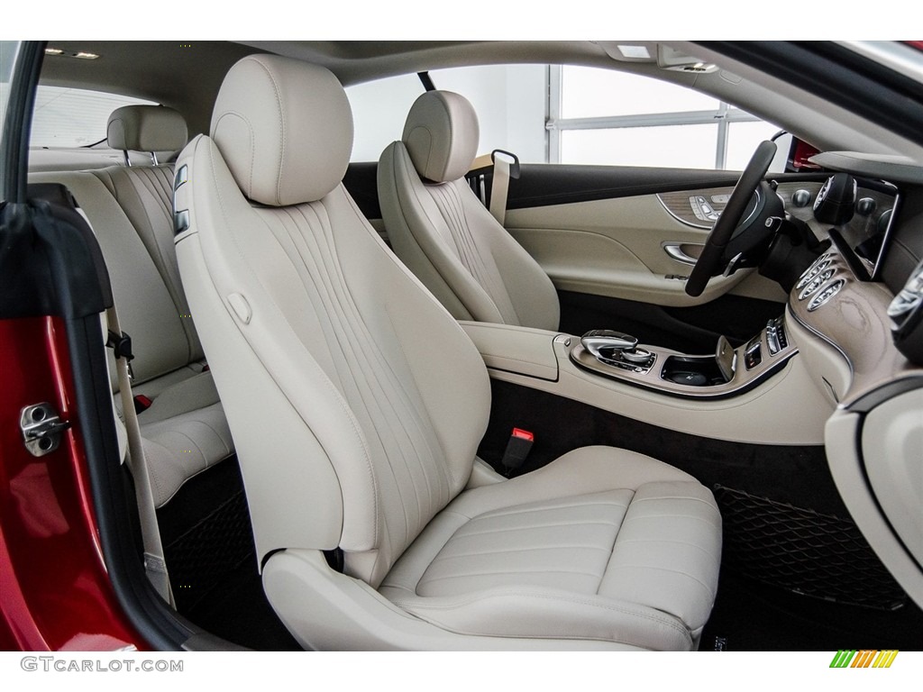 Macchiato Beige/Espresso Brown Interior 2018 Mercedes-Benz E 400 Coupe Photo #123715238