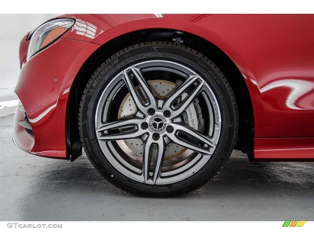2018 E 400 Coupe - designo Cardinal Red Metallic / Macchiato Beige/Espresso Brown photo #9