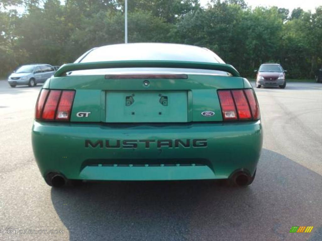 1999 Mustang GT Coupe - Electric Green Metallic / Dark Charcoal photo #6