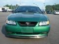 1999 Electric Green Metallic Ford Mustang GT Coupe  photo #10