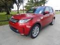2017 Firenze Red Land Rover Discovery HSE  photo #10