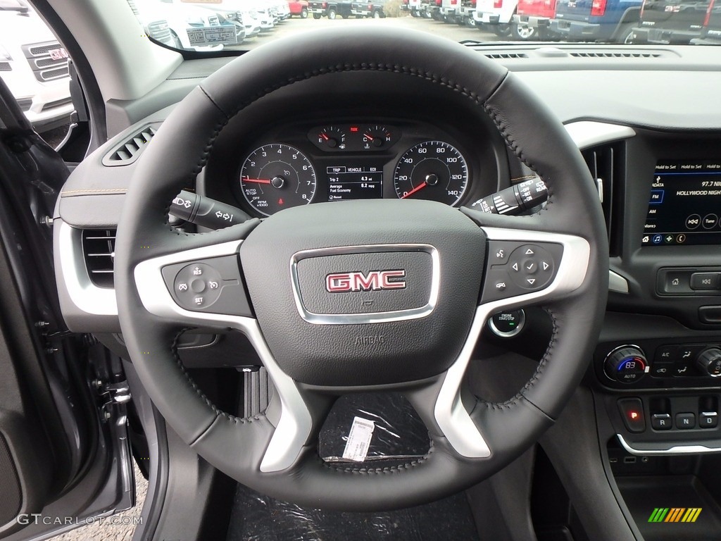 2018 GMC Terrain SLE AWD ­Jet Black Steering Wheel Photo #123717035