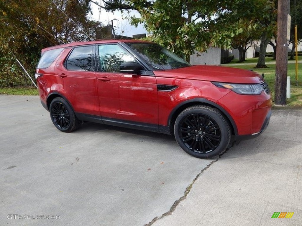 Firenze Red 2017 Land Rover Discovery HSE Luxury Exterior Photo #123717168
