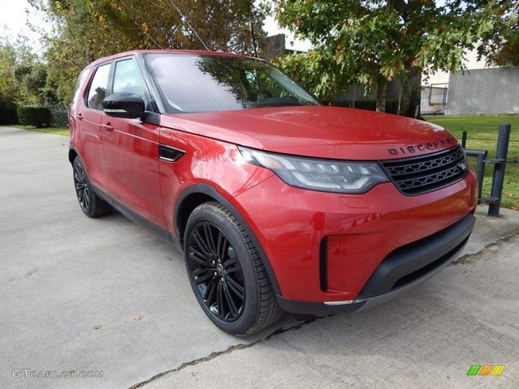 2017 Discovery HSE Luxury - Firenze Red / Vintage Tan/Ebony photo #2