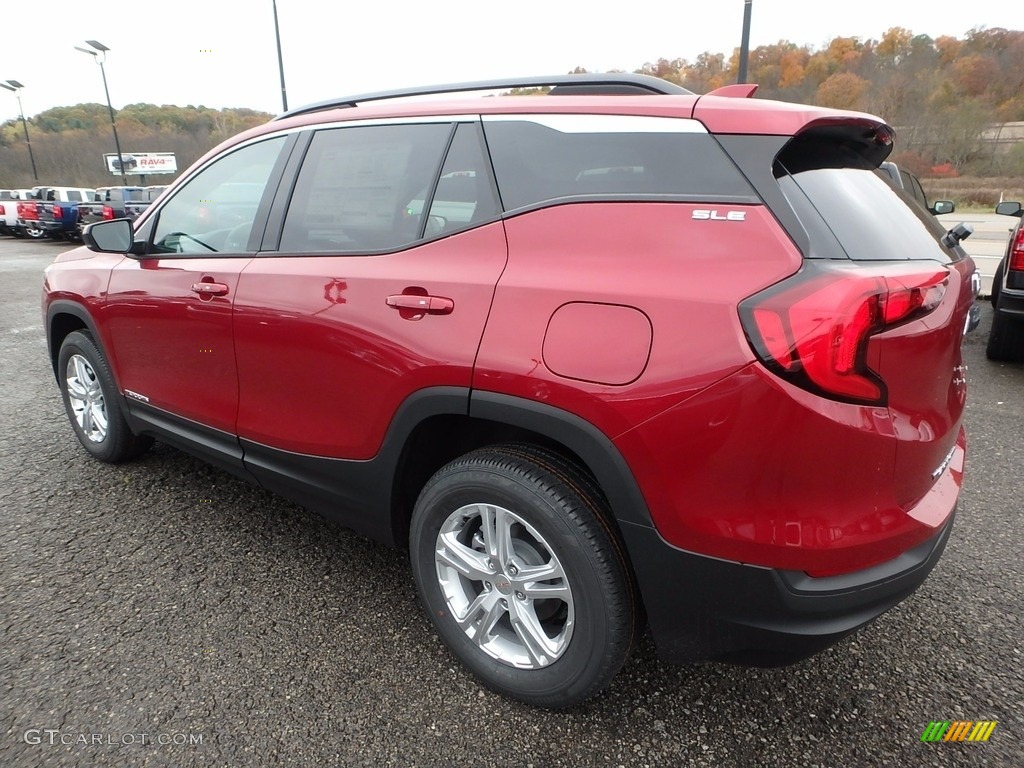 Red Quartz Tintcoat 2018 GMC Terrain SLE AWD Exterior Photo #123717252