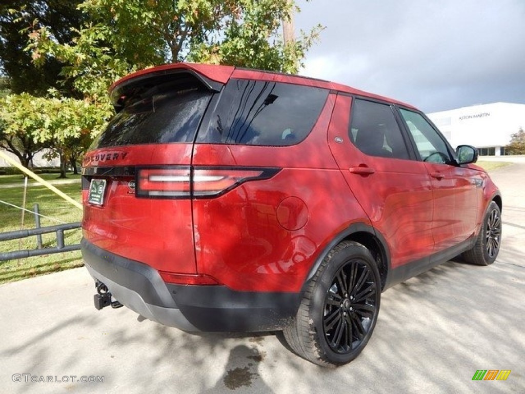 2017 Discovery HSE Luxury - Firenze Red / Vintage Tan/Ebony photo #7