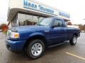 2010 Vista Blue Metallic Ford Ranger XLT Regular Cab #123718452