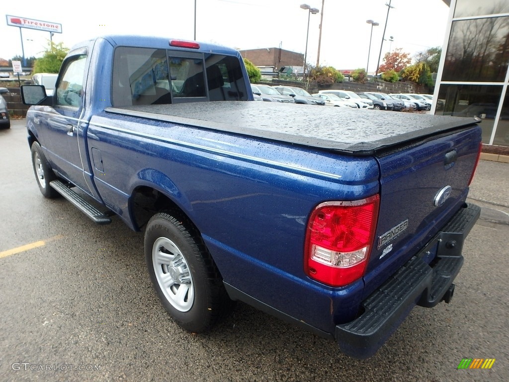 2010 Ranger XLT Regular Cab - Vista Blue Metallic / Medium Dark Flint photo #3