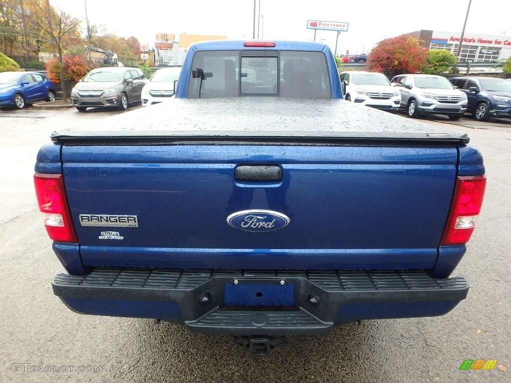 2010 Ranger XLT Regular Cab - Vista Blue Metallic / Medium Dark Flint photo #4